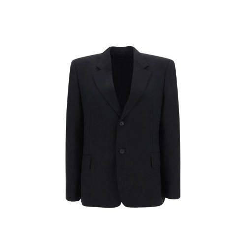 Wool Blazer — Black