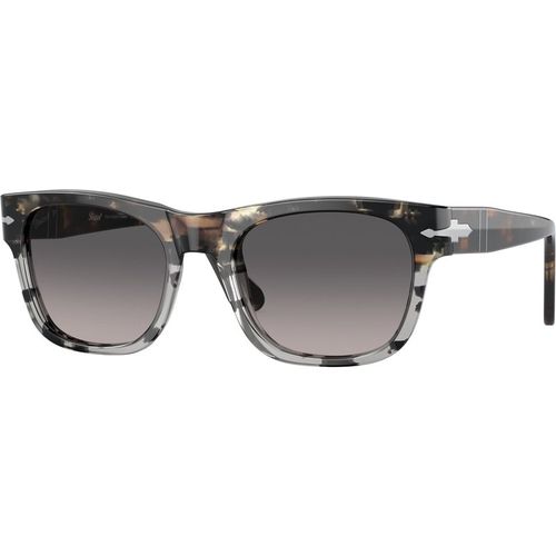 Persol Unisex Persol PO3269S 1159M3 Sunglasses Plastic Turtle Grey Squared Polarized Shaded