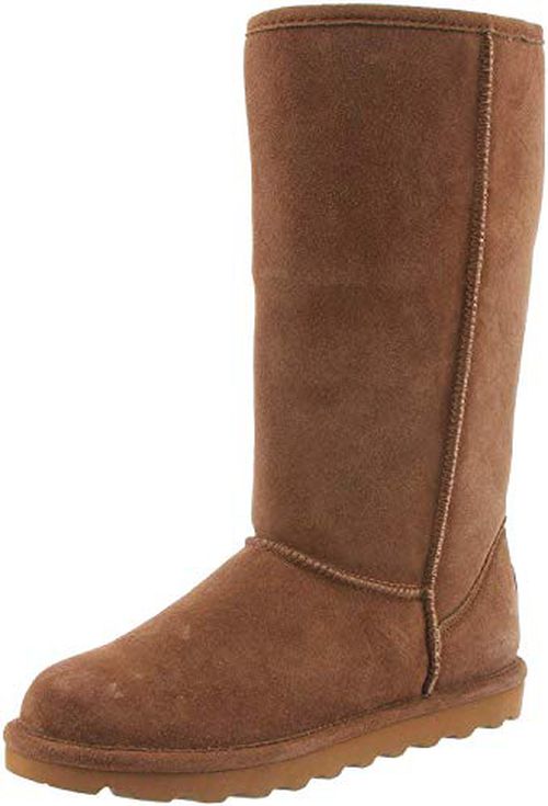 BEARPAW Women's Elle Tall Black