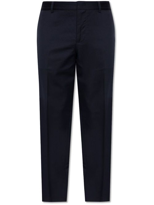 Logo-plaque trousers - Blue