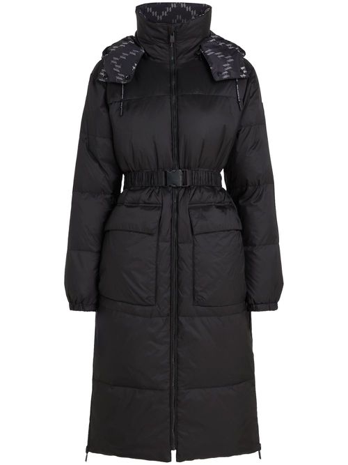 Reversible down coat - Black