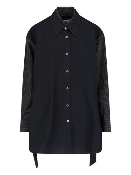 Liquid Poplin Button-Up Shirt