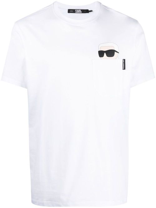 Ikonik 2.0 pocket T-shirt - White