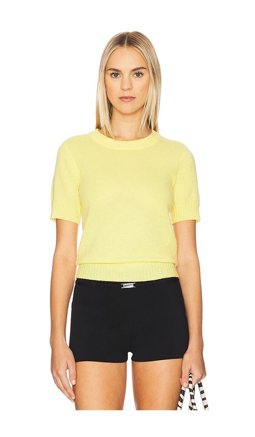 Rue Sophie Leta Sweater in Yellow.  S. Also in