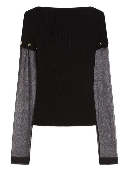 Max Mara ribbed top - Black