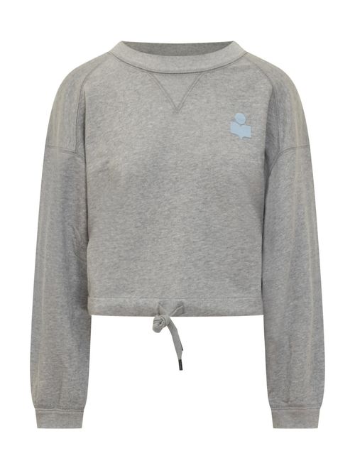 Grey Logo Crew Neck Sweater
