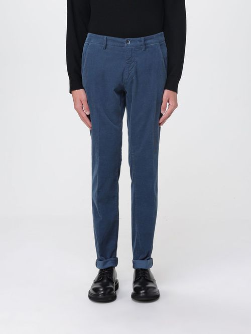Pants Men color Gnawed Blue