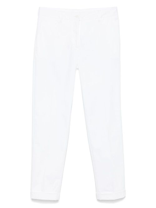 Poplin trousers - White