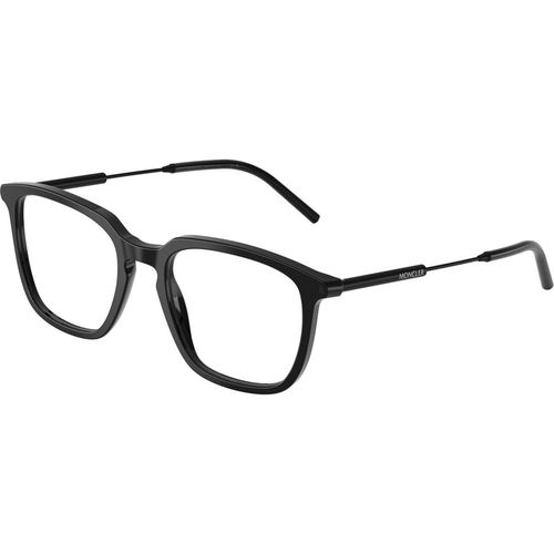 Moncler Unisex Moncler ME2012 3001 Monturas ópticas Acetato Negro Transparente Pantos Norma