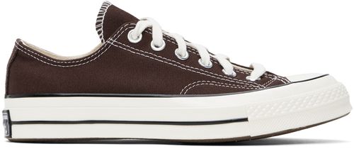 Brown Chuck 70 Low Top Sneakers