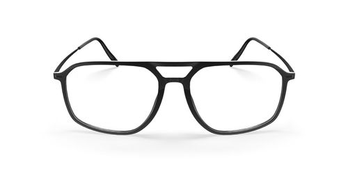 Silhouette Illusion Lite Fullrim 2969/75 9540 Men's Eyeglasses Black Size 55 - Blue Light Block Available