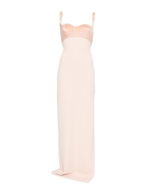 Long pink dress cistel