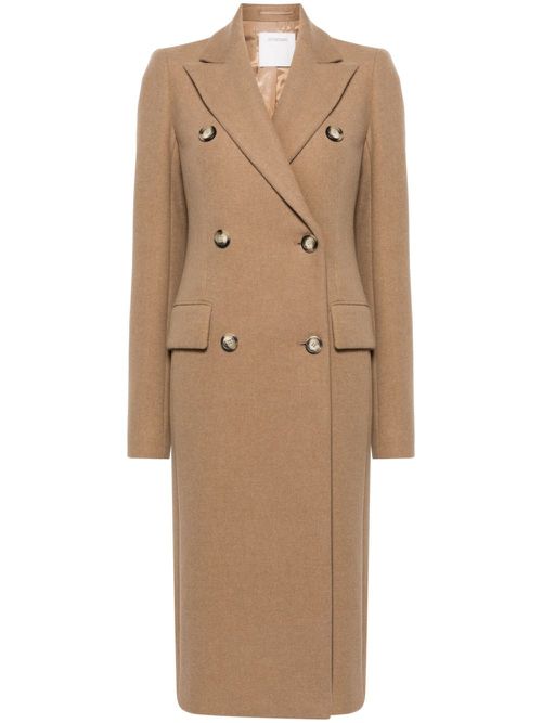 - Wool Double-breasted Coat