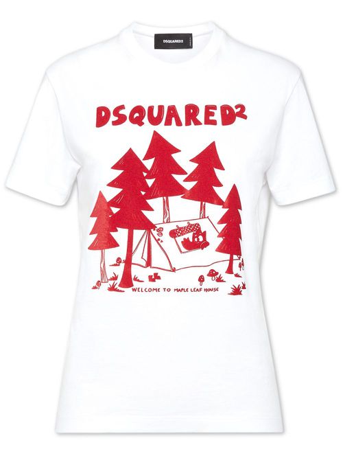 Logo-print t-shirt - 100 White
