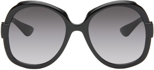 Gucci Black Oversized Sunglasses