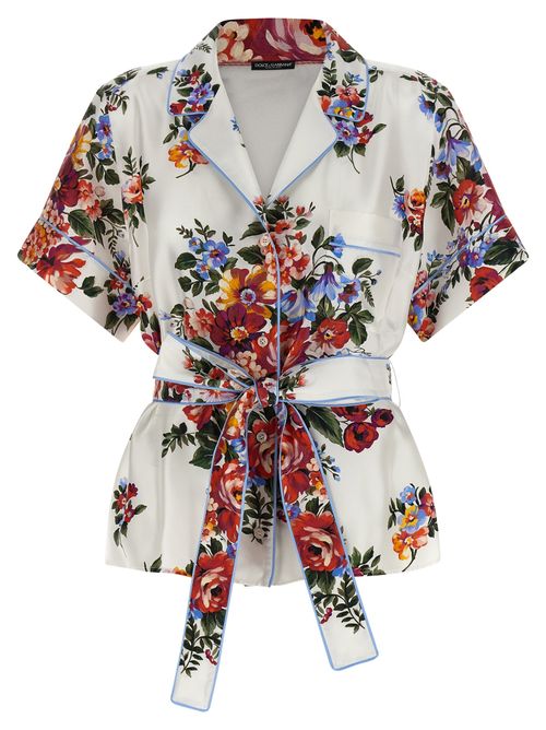 Mazzo di Fiori Blouse — White
