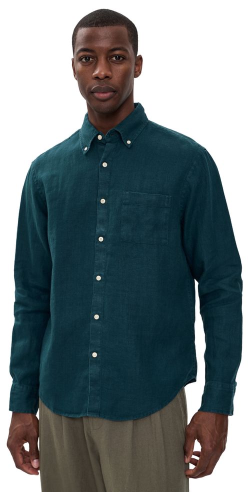 Linen Playa Shirt Dusk