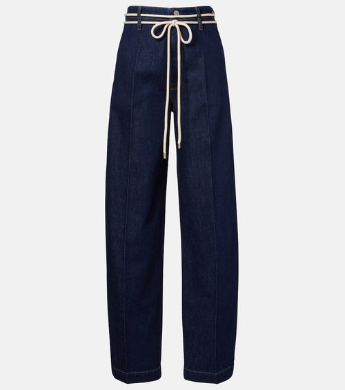 Nembi high-rise straight jeans