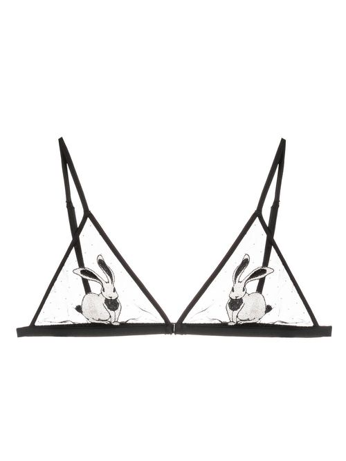 Year of the Rabbit bra - Black