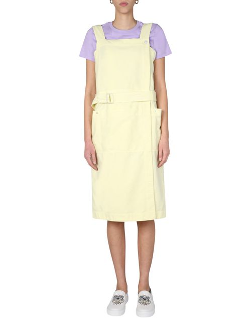 Cotton pinafore dress