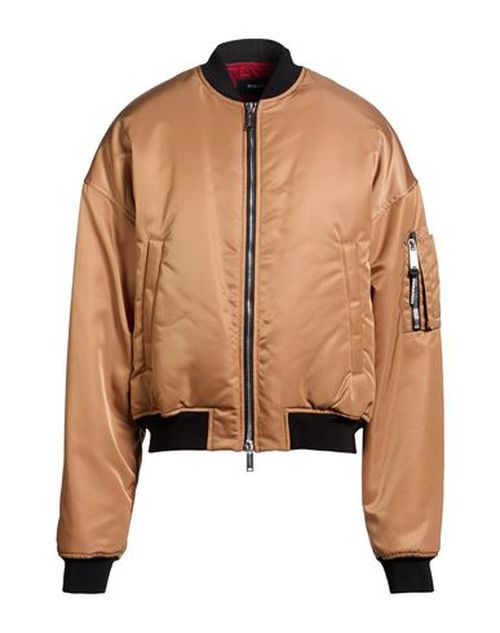 Man Jacket Gold Size 44 Polyamide, Polyurethane