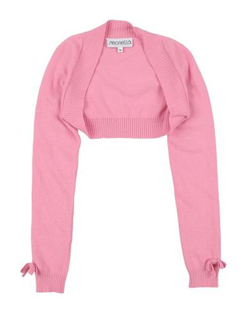 Kid Girl Wrap cardigans Pink