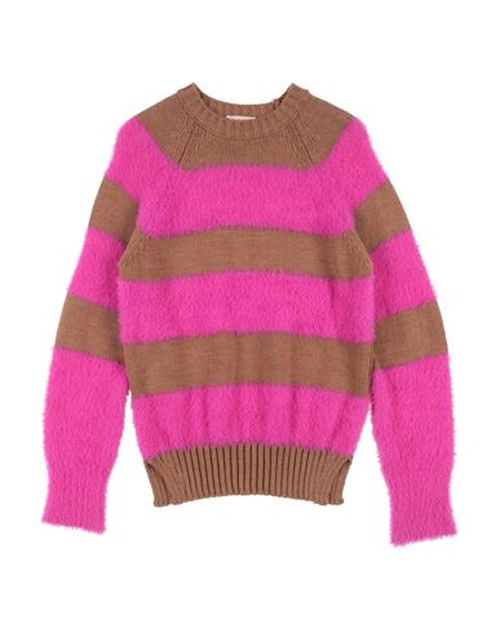 Kid Girl Sweater Fuchsia Size 10 Acrylic, Polyacrylic