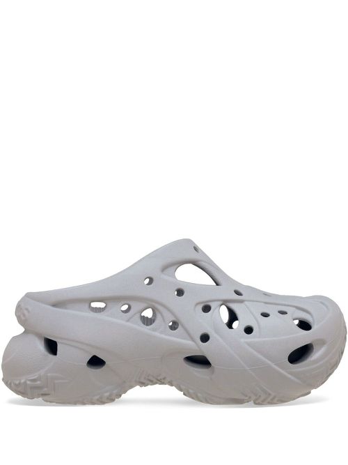 Caged "Atmosphere" mules - Grey