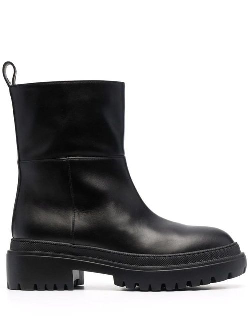 Black Leather Boots