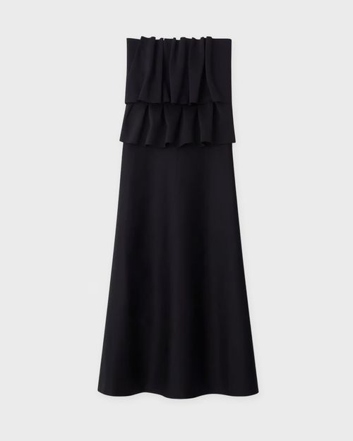 Dagmar Dress Sculpted Tube Black