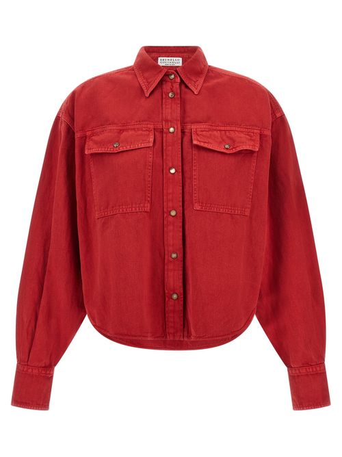 Cotton And Linen Shirt