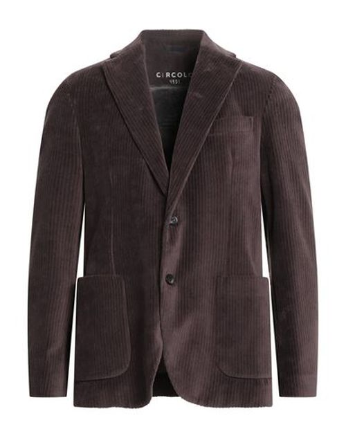 Circolo 1901 Man Blazer Brown Size 40 Cotton, Polyester