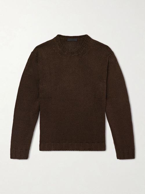 Gio Slim-Fit Silk Sweater