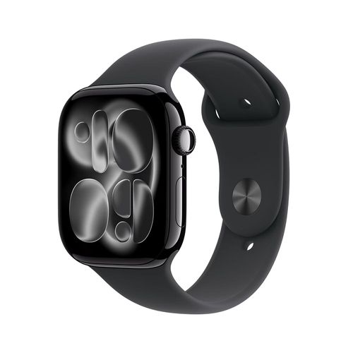 Watch Series 11 GPS 42mm Aluminum Case:- Jet Black