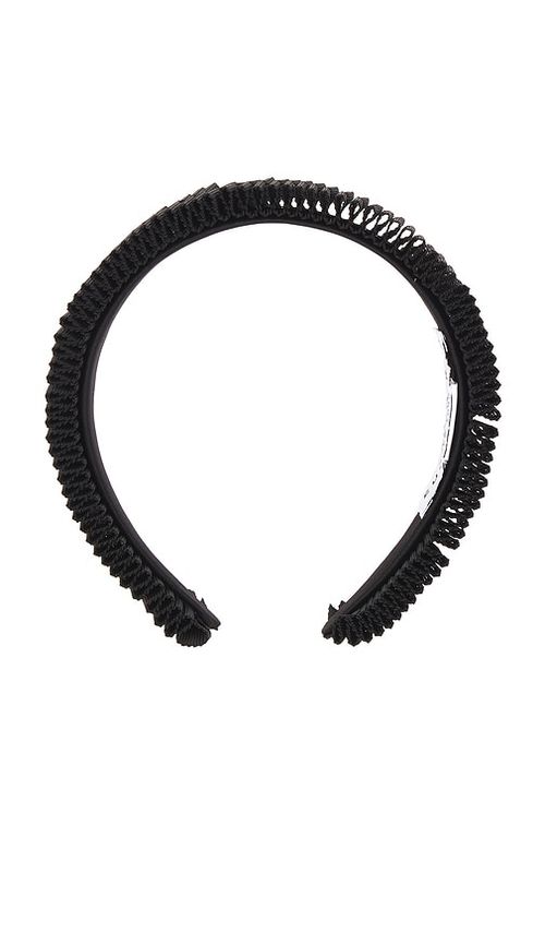 Eugenia Kim Elizabeth Headband in Black.  a