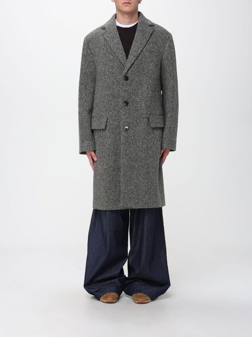 Coat Men color Grey
