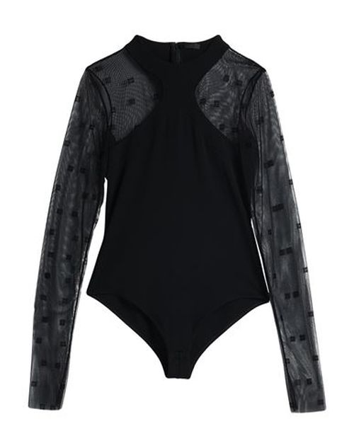 Givenchy Woman Bodysuit Black Size S Viscose, Elastane, Polyamide