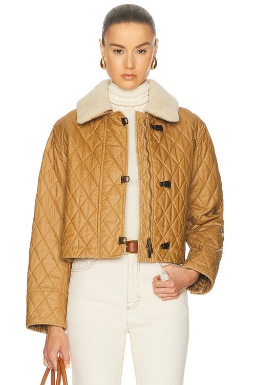 Burberry Howle Jacket in Sepia & Hay - Cognac. L also in