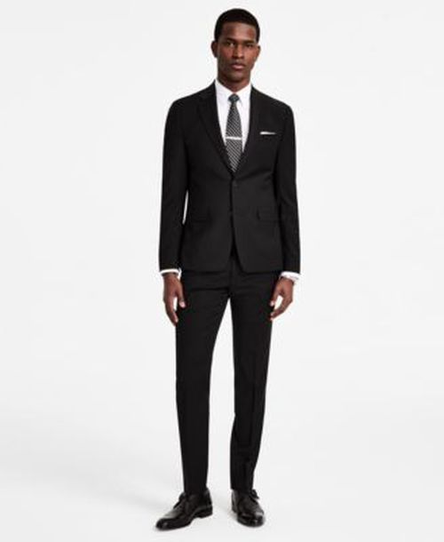 slim fit dress slacks Kenneth Cole Reaction Men's Slim Fit Solid Performance Dress Pant