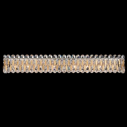 Sarella 8-Light Bathroom Vanity Light in Stainless Stee
