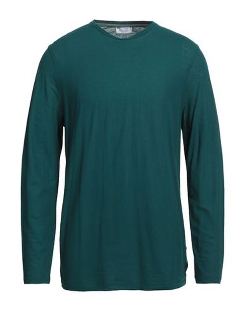 Man T-shirt Dark green