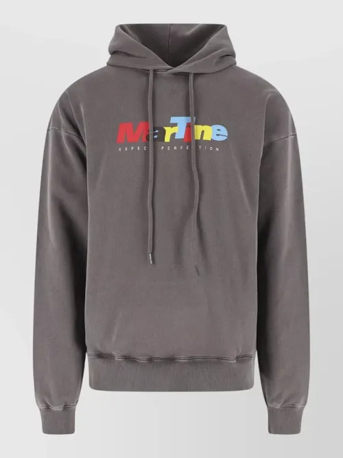 Martine Rose - hooded sweatshirt drawstring hood ribbed cuffs he
