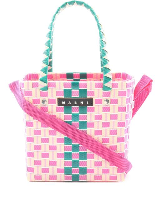 2020s Basket handbag - Pink