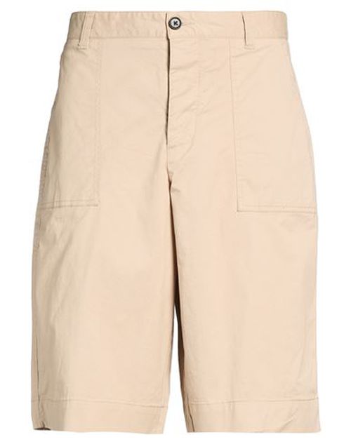 Man Shorts & Bermuda Shorts Beige Size 31 Organic cotton, Elastane