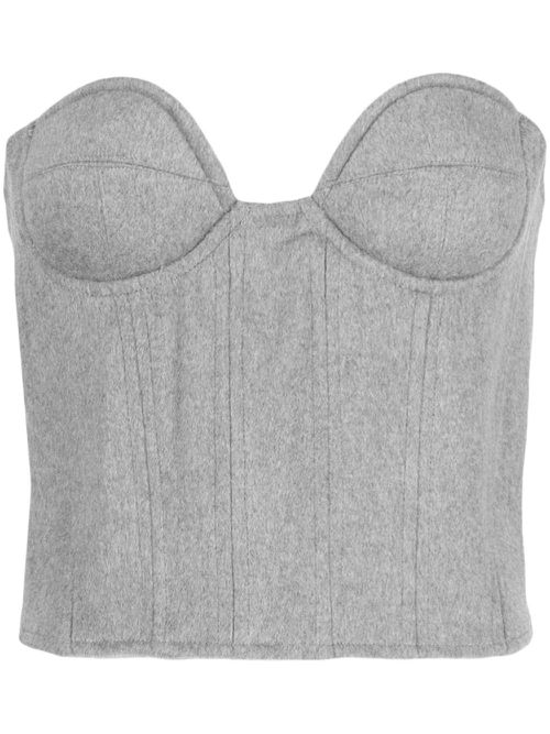 Roca bustier top - Grey