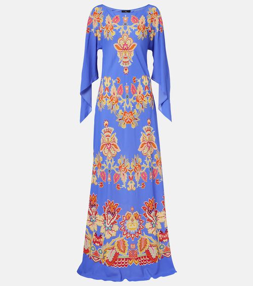 Printed maxi dress