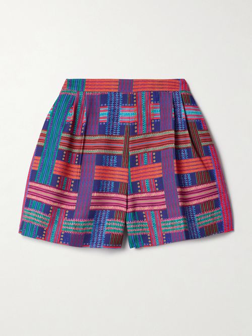 Printed Voile Shorts - Multi
