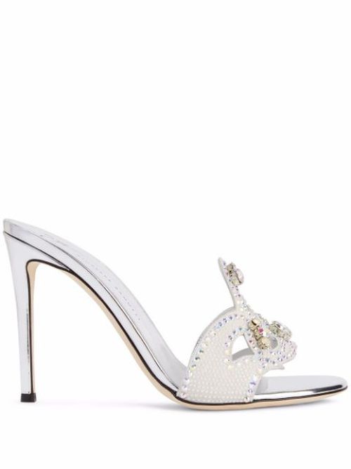 Lilii crystal-embellished sandals