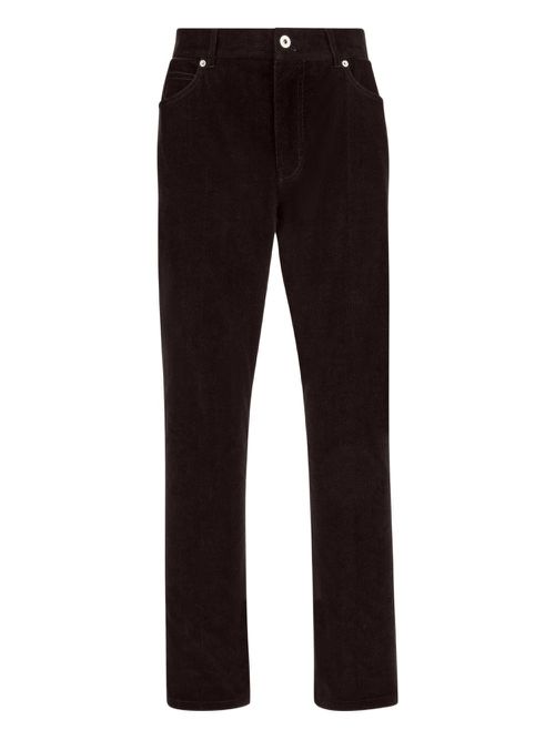 Corduroy trousers - Brown