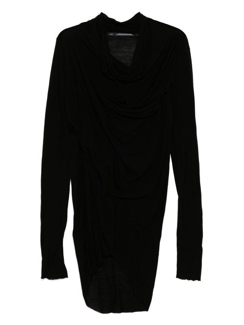 Julius long-sleeved prayer top - Black